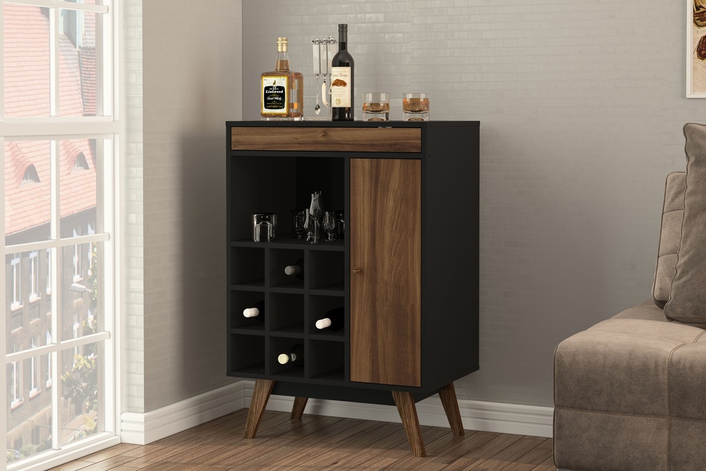 BAR PHOENIX, NEGRO/NEW AVELLANA