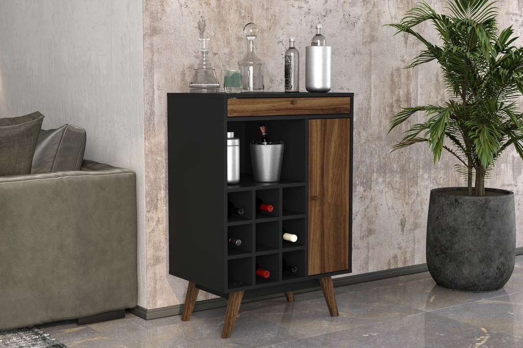 BAR PHOENIX, NEGRO/NEW AVELLANA