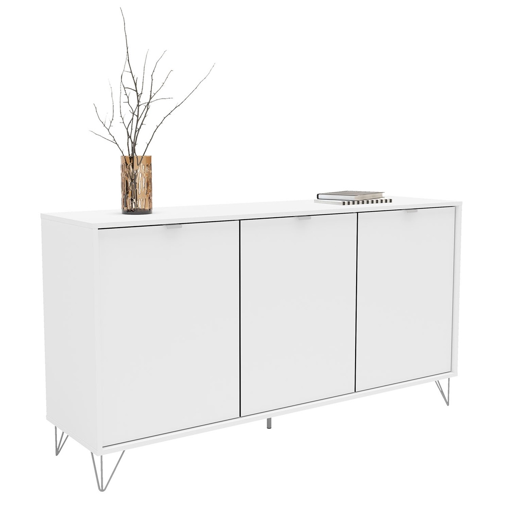 CREDENZA MONTREAL MDP BRANCO FF LISO