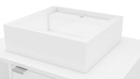 MUEBLE PARA BAÑO CON ESPEJO SUZANO MDP BRANCO BP