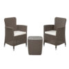 JUEGO MUEBLE CAPRI ESTAR 2+1 GRI