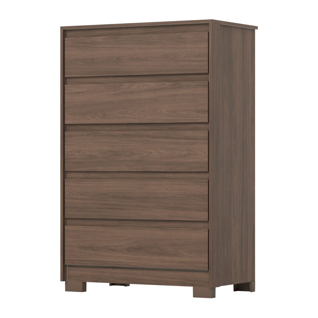 COMODA ANDRIA 05 CAJONES CASTANHO