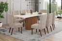 COMEDOR SOLANA 2000mm VIDRIO / CANTO REDONDO