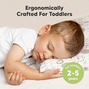 Keababies Almohada para niños pequeños con funda de almohada (KeaSafari), color: KeaSafari