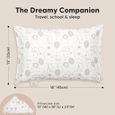Keababies Almohada para niños pequeños con funda de almohada (KeaSafari), color: KeaSafari