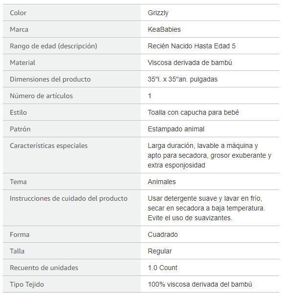 Keababies Cuddle Toalla con capucha de bambú orgánico para bebé (cordero), tamaño: regular / color: cordero