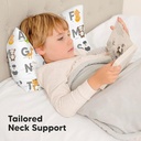 Keababies Almohada para niños pequeños con funda de almohada (KeaABC), color: KeaABC