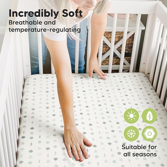 Keababies Sábana ajustable de cuna Soothe (Roarsome), Estilo: Roarsome