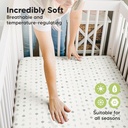 Keababies Sábana ajustable de cuna Soothe (Roarsome), Estilo: Roarsome