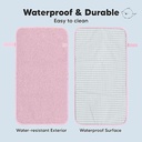 Keababies Alfombra para cambiar pañales Swift (Sweet Pink), color: Sweet Pink