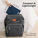 Keababies Alfombrilla para cambiar pañales Swift (azul marino), color: azul marino