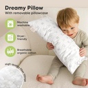 Keababies Almohada Buddy para niños pequeños (KeaDoodles), color: KeaDoodles