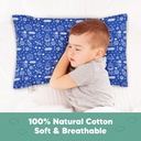 Keababies Almohada para niños pequeños con funda de almohada (Off To Space), Color: Off To Space
