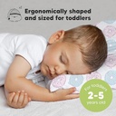 Keababies Almohada para niños pequeños con funda de almohada (rosquillas), color: rosquillas