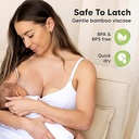Keababies Almohadillas de lactancia de contorno (neutras), tamaño: mediano 3.9