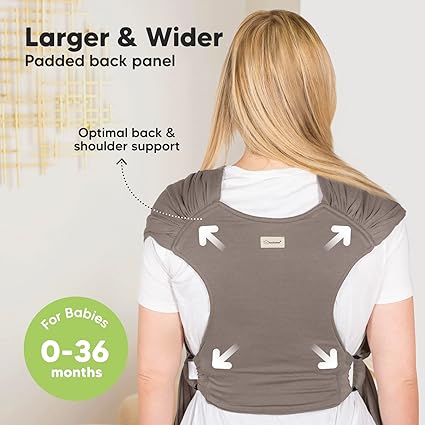 Keababies Canguro D-Lite (gris cobre), color: gris cobre