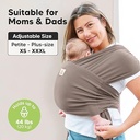 Keababies Canguro D-Lite (gris cobre), color: gris cobre