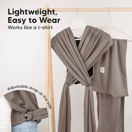 Keababies Canguro D-Lite (gris cobre), color: gris cobre