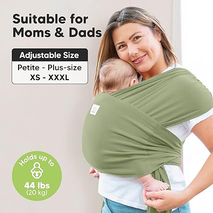 Keababies Canguro D-Lite (oliva polvoriento), color: oliva polvoriento