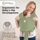 Keababies Canguro D-Lite (oliva polvoriento), color: oliva polvoriento