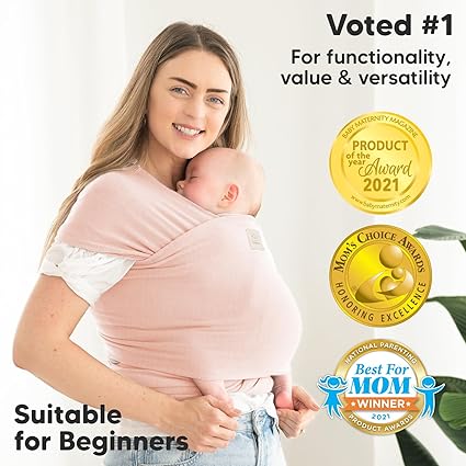 Keababies Canguro original (rosa empolvado), color: rosa empolvado