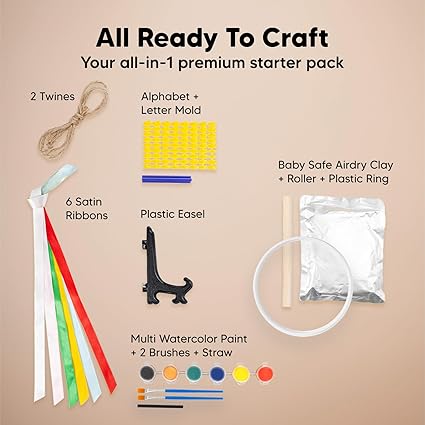 Keababies Kit de recuerdo de adorno precioso (pintura multicolor), color: multicolor