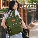 Keababies Mochila de pañales original (oliva oscuro), color: oliva oscuro