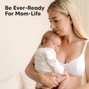 Keababies Paquete de 14 cómodas almohadillas de lactancia (beige desnudo), tamaño: grande 4.8