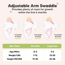 Keababies Paquete de 3 envolturas Soothe Swaddle (salvia), tamaño: OS 0-3M / color: salvia