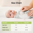 Keababies Paquete de 3 envolturas Soothe Zippy Swaddle (Aspire), Tamaño: Talla única / Color: Aspire