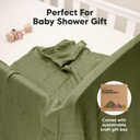 Keababies Paquete de 4 Mantas de muselina Lumi (corales), color: corales