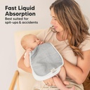 Keababies Paquete de 5 Paños Urban Burp (Nórdico), Estilo: Nórdico