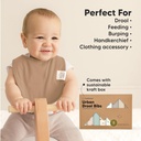 Keababies Paquete de 8 baberos Urban Drool (Roarsome), color: Roarsome