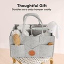 Keababies Pañal Original 2.0 Caddy (Gris Clásico), Color: Gris Clásico