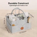 Keababies Pañal Original 2.0 Caddy (Gris Clásico), Color: Gris Clásico