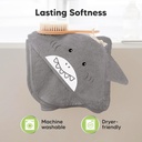 Keababies Toalla con capucha Cuddle Baby (tiburón), Estilo: Shark