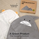 Keababies Toalla con capucha Cuddle Baby (tiburón), Estilo: Shark