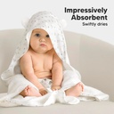 Keababies Toalla con capucha de bambú orgánico de lujo para bebé (KeaStory), Tamaño: Regular / Estilo: KeaStory