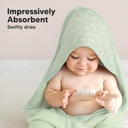 Keababies Toalla con capucha para bebé Luxe (Dinos), Estilo: Dinos