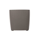MACETERO CAPRI 28 LITROS TAUPE, MQ