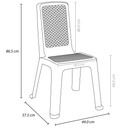 SILLA INFINITY SIN BRAZOS BLANCA, MQ