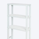 ESTANTE ORGANIZADOR BAÑO 3 NIVELES BLANCO