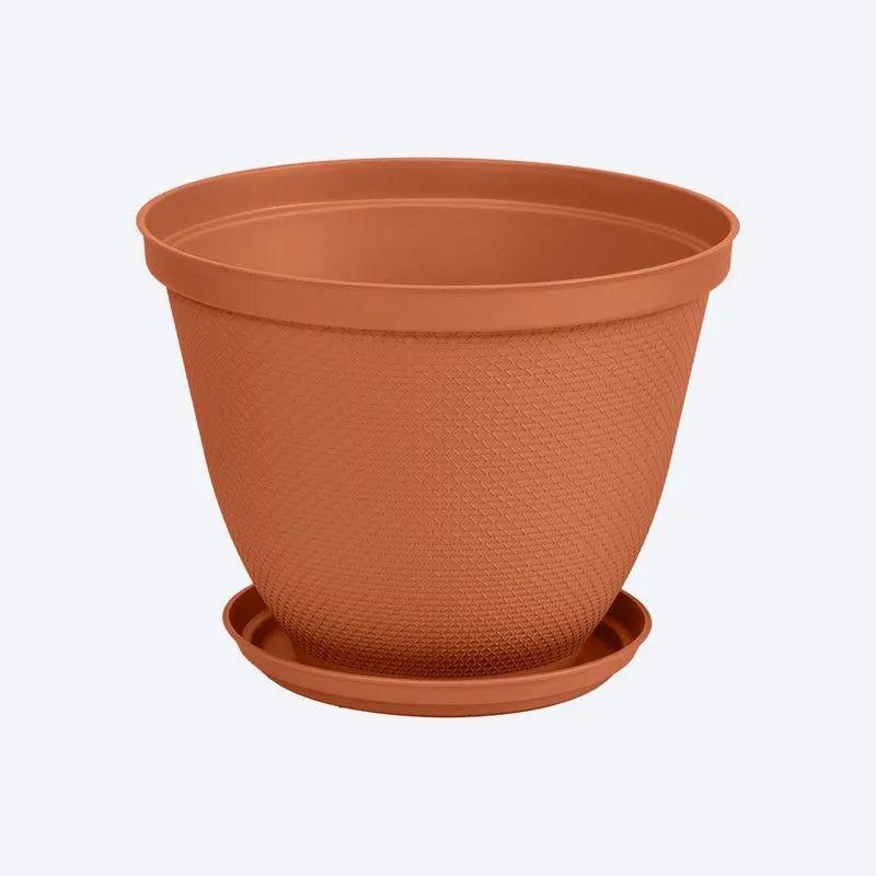 MACETERO RED RAFIA 30CM TERRAC