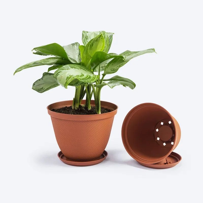 MACETERO RED RAFIA 30CM TERRAC