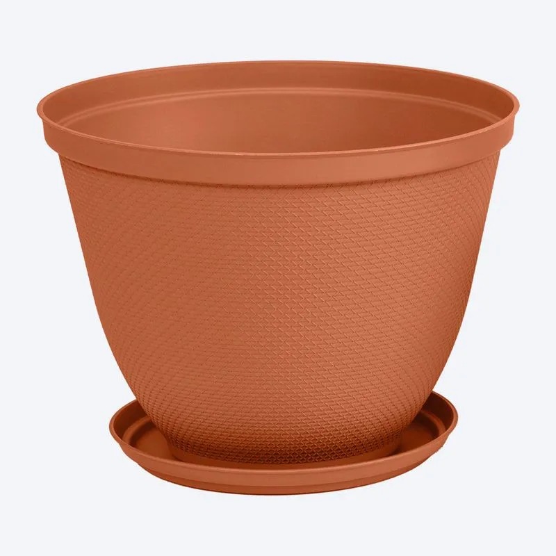 MACETERO RED RAFIA 35CM TERRAC