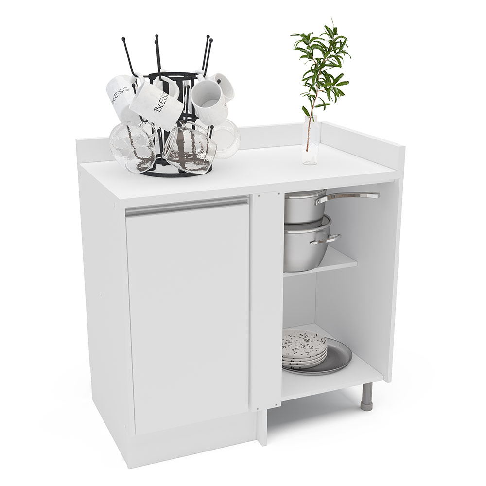 MUEBLE PARA COCINA MALI 930X900X518 MDP BLANCO, 200587.0001