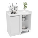 MUEBLE PARA COCINA MALI 930X900X518 MDP BLANCO, 200587.0001