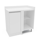 MUEBLE PARA COCINA MALI 930X900X518 MDP BLANCO, 200587.0001