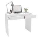 ESCRITORIO UBERABA CON GAVETA, BLANCO, 210407.0002