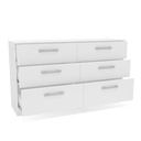 GAVETERO LYNX 6 GAVETAS BLANCO, 230433.0001